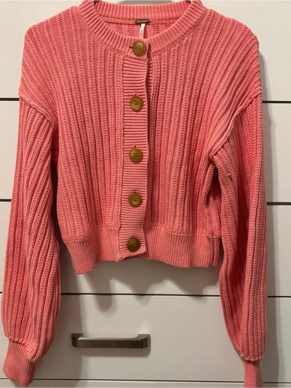 Free People All Yours Cardigan Pink